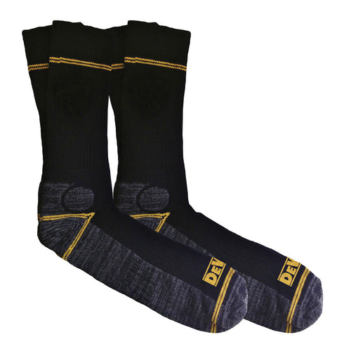 DeWalt Hydro Sock - Twin Pair Pack Of Work Socks