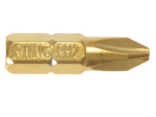 IRWIN Titanium Coated Screwdriver Bits, Phillips