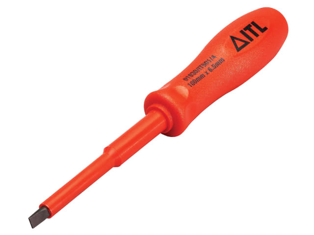 ITL Insulated Insulated Engineers Screwdriver 100mm x 6.5mm