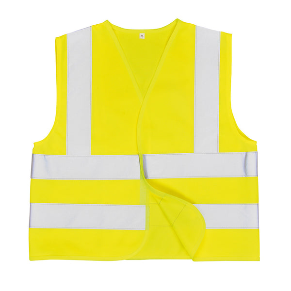Portwest Hi-Vis Junior Band and Brace Vest JN14 – yellow youth hi-vis vest for safety awareness