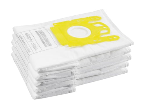 Karcher VC Fleece Vacuum Bags Pack of 5