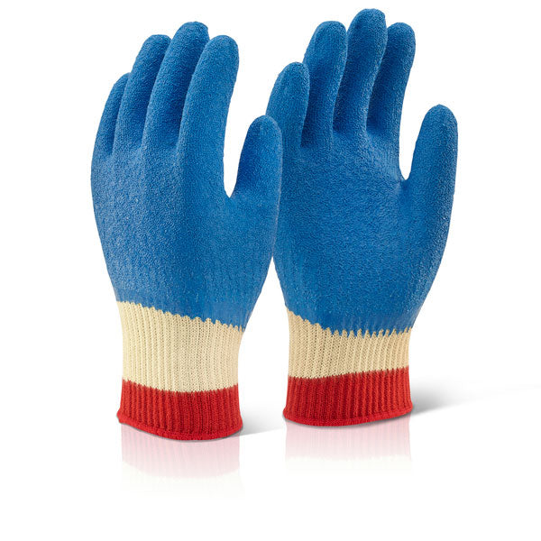 Beeswift Reinforced Latex Gloves Full Cuff - (Pack of 10)