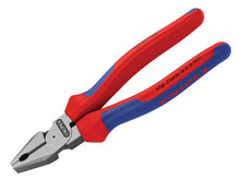 Knipex 02 02 Series High Leverage Combination Pliers, Multi-Component Grip