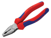 Knipex 03 02 Series Combination Pliers, Multi-Component Grip