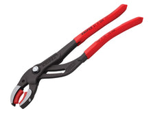 Knipex Plastic Pipe Grip Pliers Plastic Jaws 75mm Capacity 250mm