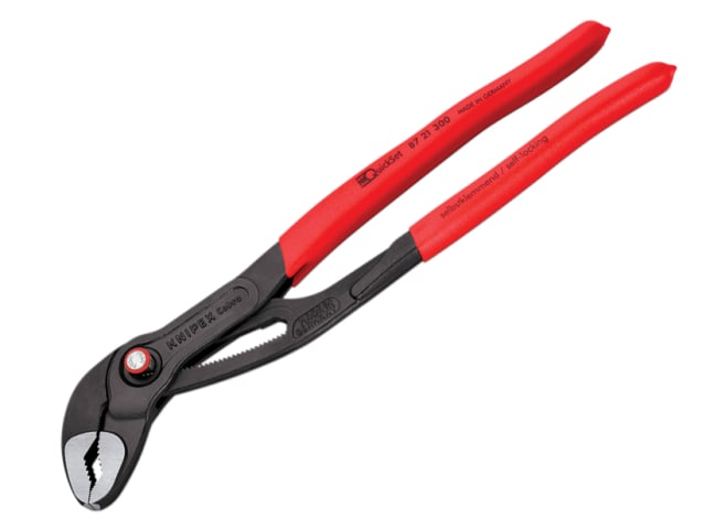 Knipex Cobra® Quickset Water Pump Pliers PVC Grips