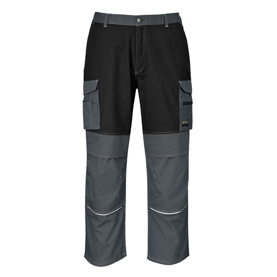 Black Portwest Granite Trouser  with multiple utility pockets.
