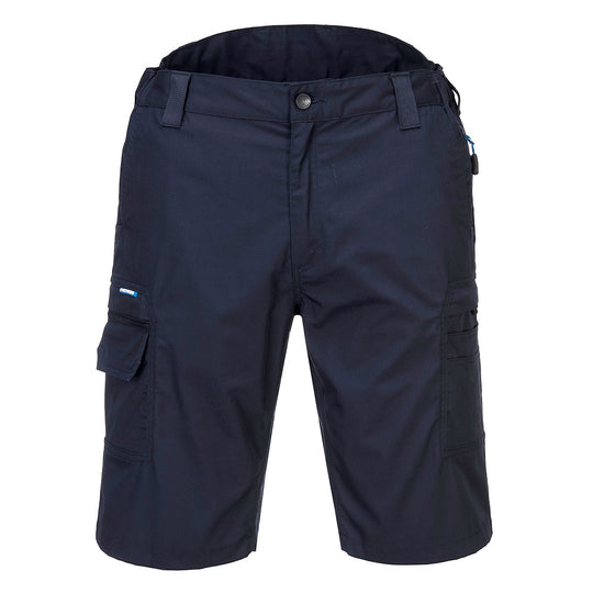 Portwest KX3 Ripstop Shorts KX340 in Dark Navy.