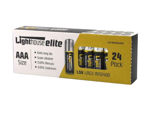 Lighthouse Alkaline Batteries