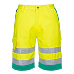 Portwest Hi-Vis Lightweight Poly-Cotton Shorts - thumbnail 3