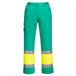 Portwest Hi-Vis Lightweight Contrast Class 1 Service Trouser - thumbnail 4