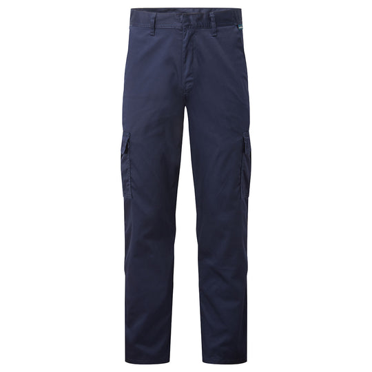 Navy Portwest Lightweight Combat Trouser with multiple pockets.