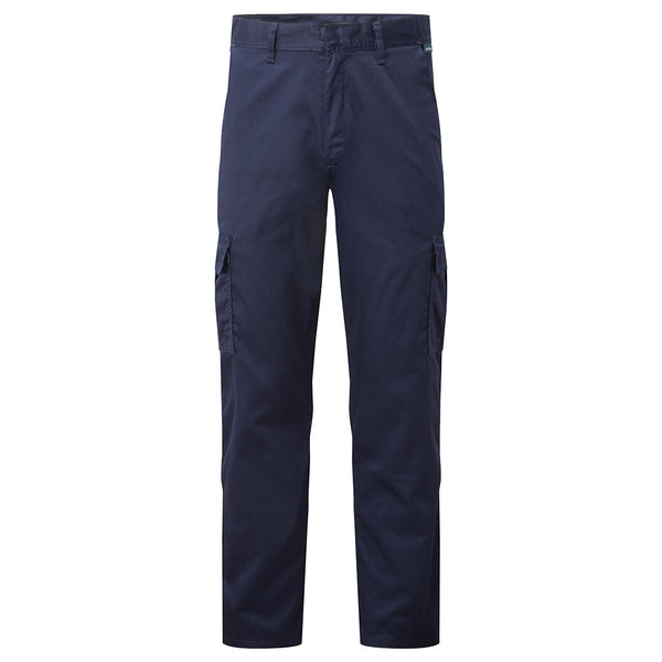 Navy Portwest Lightweight Combat Trouser with multiple pockets.