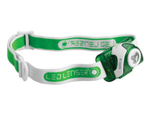 Ledlenser SEO3 LED Headlamp - Green (Test-It Pack)