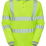 Pulsar Life Mens Long Sleeve Hi-Vis Polo Shirt - LFE903 - thumbnail 8