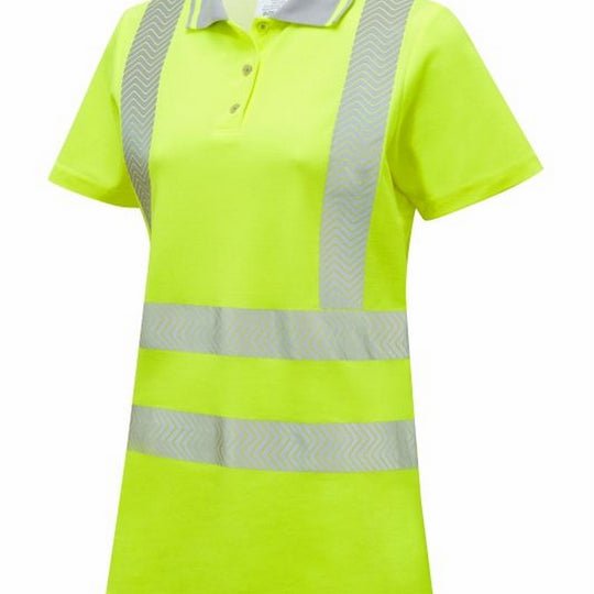 Pulsar Life Ladies Short Sleeve Hi-Vis Polo Shirt - LFE950