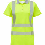 Pulsar Life Ladies Short Sleeve Hi-Vis Polo Shirt - LFE950 - thumbnail 8
