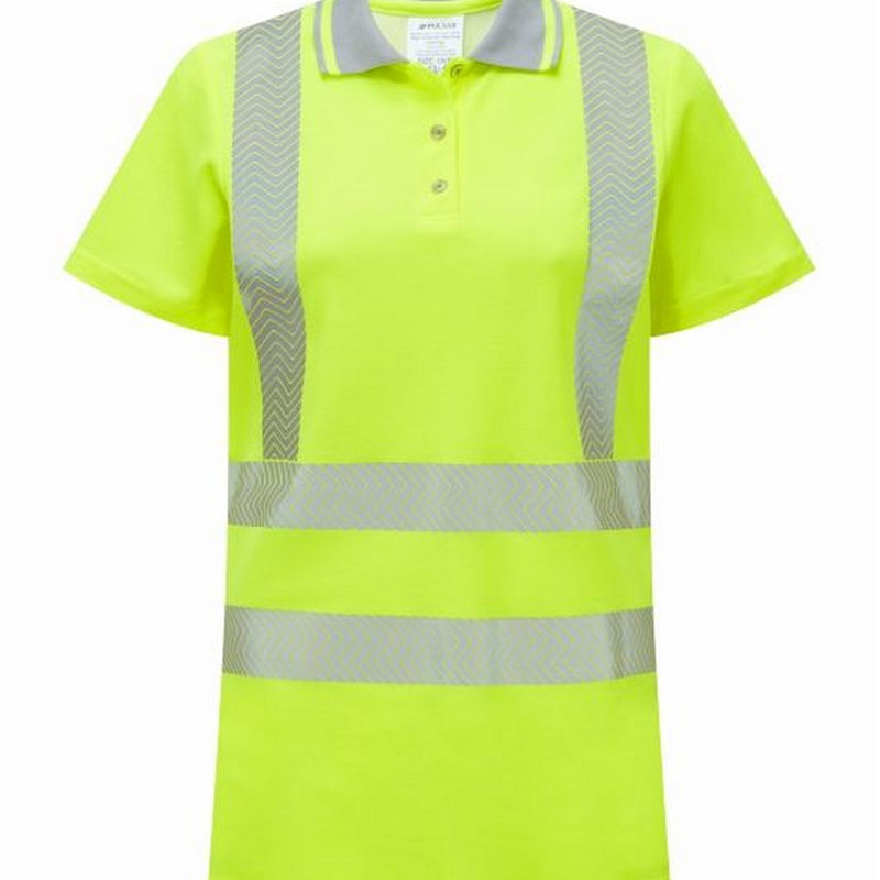 Pulsar Life Ladies Short Sleeve Hi-Vis Polo Shirt - LFE950