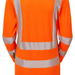 Pulsar Life Ladies Long Sleeve Hi-Vis Polo Shirt - LFE953 - thumbnail 9