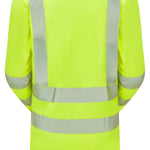 Pulsar Life Ladies Long Sleeve Hi-Vis Polo Shirt - LFE953 - thumbnail 6