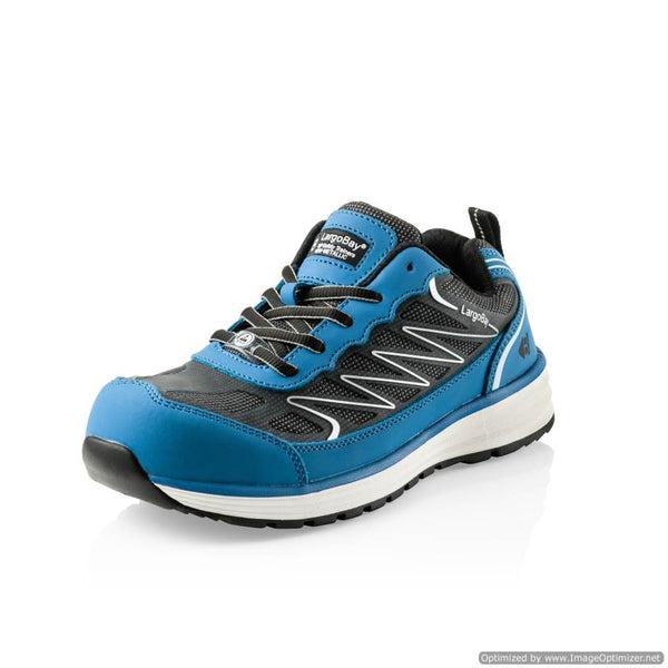 LIZ Buckbootz Tradez S1 P HRO SRC Blue Ladies Safety Lace Trainer