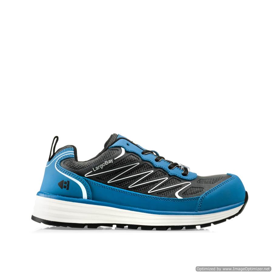 LIZ Buckbootz Tradez S1 P HRO SRC Blue Ladies Safety Lace Trainer