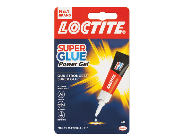 Loctite Super Glue Power Gel, Tube