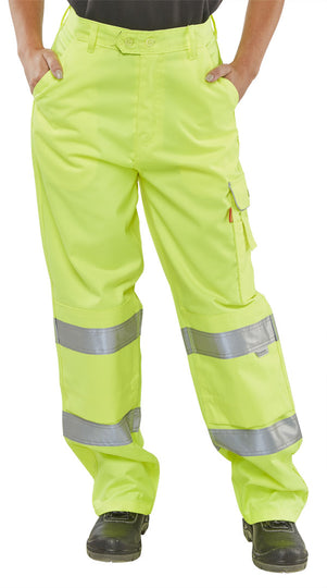 Beeswift Ladies Hi-Vis Trousers