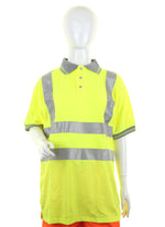 Beeswift Ladies Hi-Vis Short Sleeve Polo Shirt - thumbnail 1
