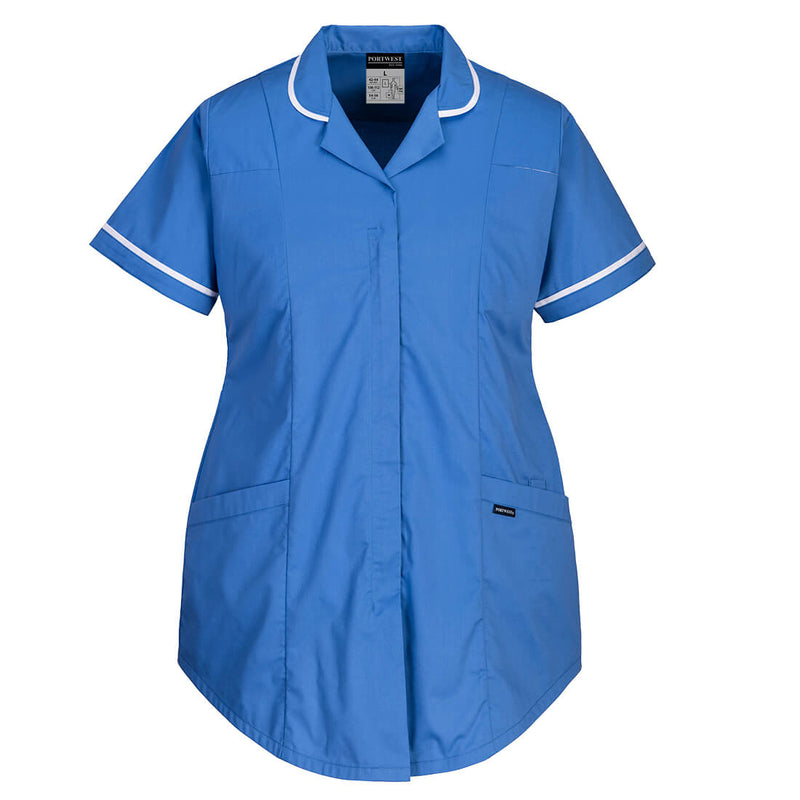 brown maternity tunic with flexible design and comfort