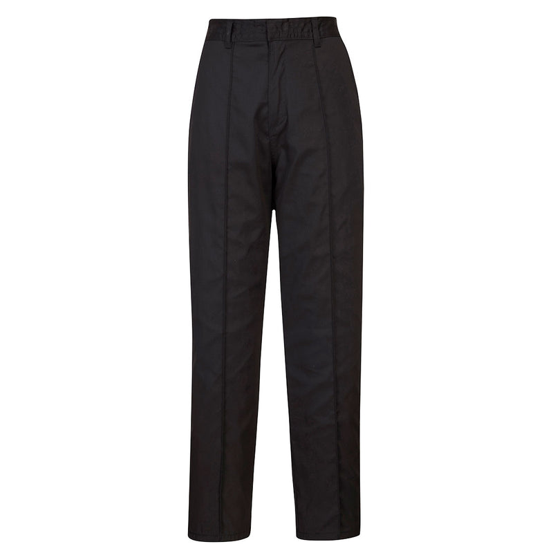 Black Portwest Women's Elasticated Trouser with a comfortable, modern fit.
