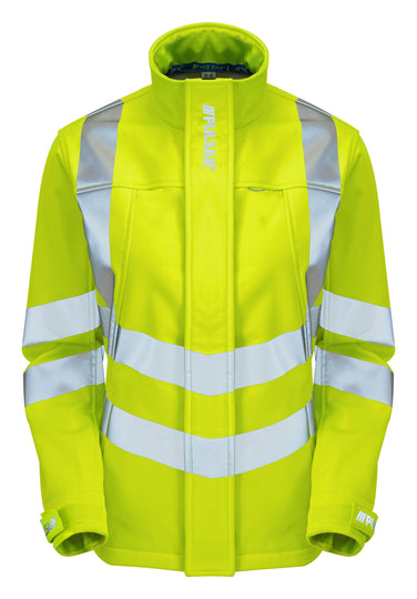 Pulsar Ladies Hi Vis Softshell Jacket - P706