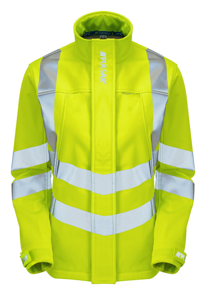 Pulsar Ladies Hi Vis Softshell Jacket - P706