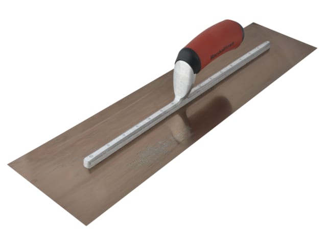 Marshalltown MXS205GD Golden Stainless Steel Finishing Trowel DuraSoft® 20 x 5in