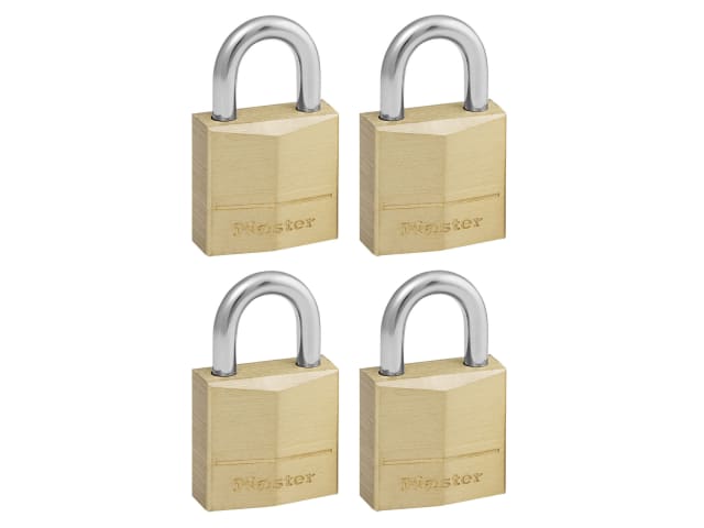 Master Lock Solid Brass Padlocks Single Lever