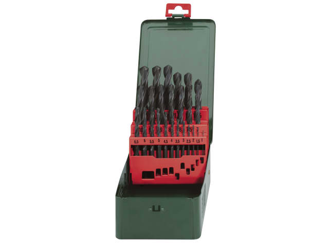 Metabo HSS-R Drill Bit Set 25 Piece