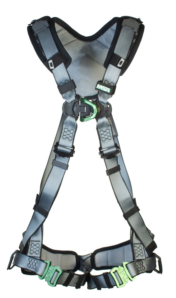 MSA Range V-Fit Back/Chest D-Ring Bayonet Harness Xs