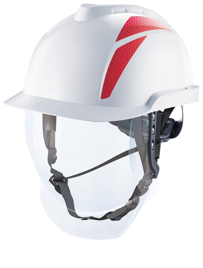MSA Msa V-Gard 950 Electrician Safety Helmet With Face Shield