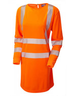 Leo Workwear Lilly Iso 20471 Women'S Class 3 Coolviz Ultra Modesty Tunic - thumbnail 1