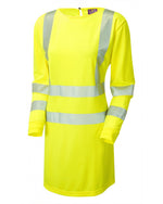 Leo Workwear Lilly Iso 20471 Women'S Class 3 Coolviz Ultra Modesty Tunic - thumbnail 2