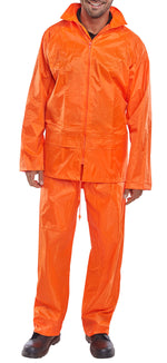 Beeswift Nylon Weatherproof Suit - thumbnail 2