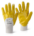 Beeswift Nitrile K/W P/C L/W Yellow 08