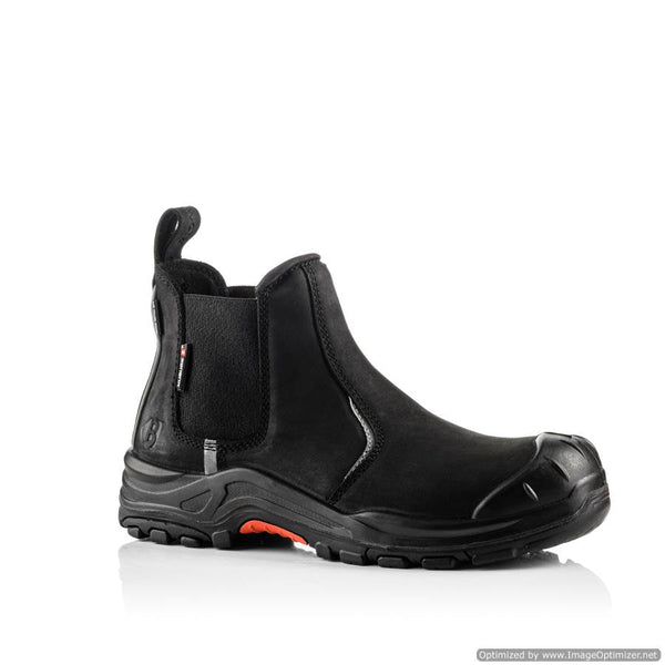 NKZ101BK Buckbootz Nubuckz S3 HRO SRC WRU Black Safety Dealer Boot