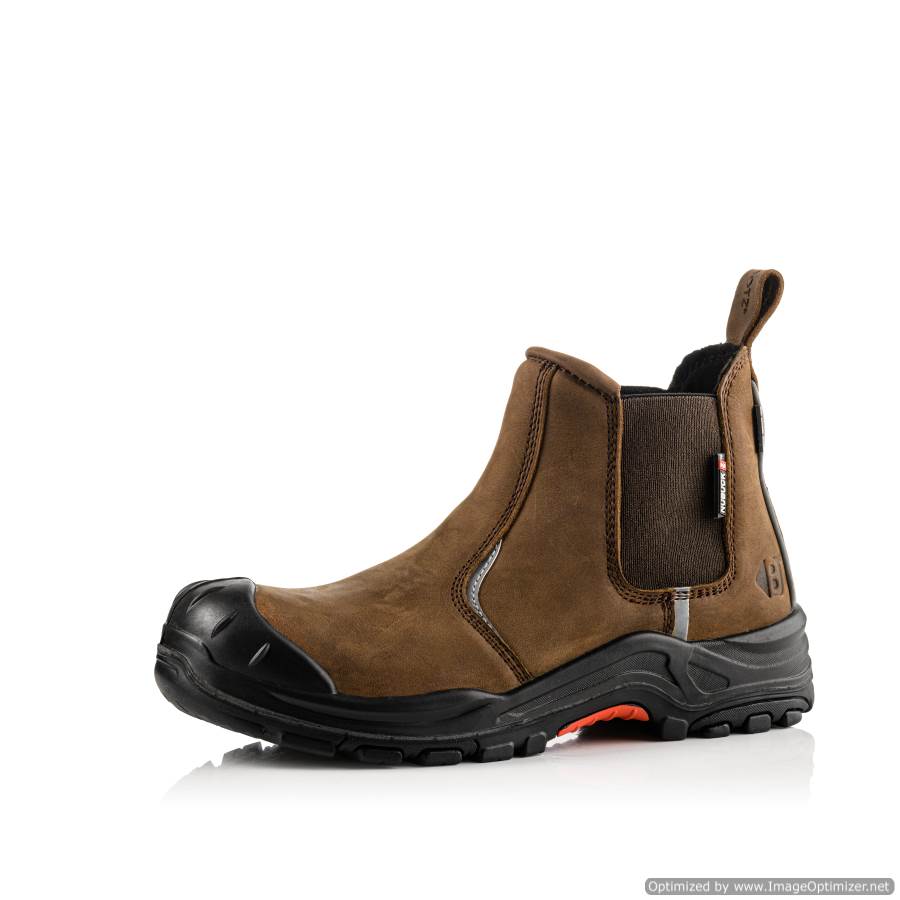 NKZ101BR Buckbootz Nubuckz S3 HRO SRC WRU Safety Dealer Boot