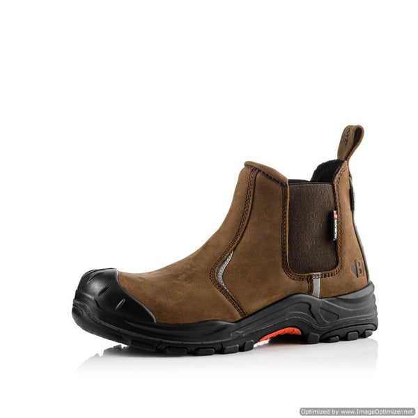 NKZ101BR Buckbootz Nubuckz S3 HRO SRC WRU Safety Dealer Boot