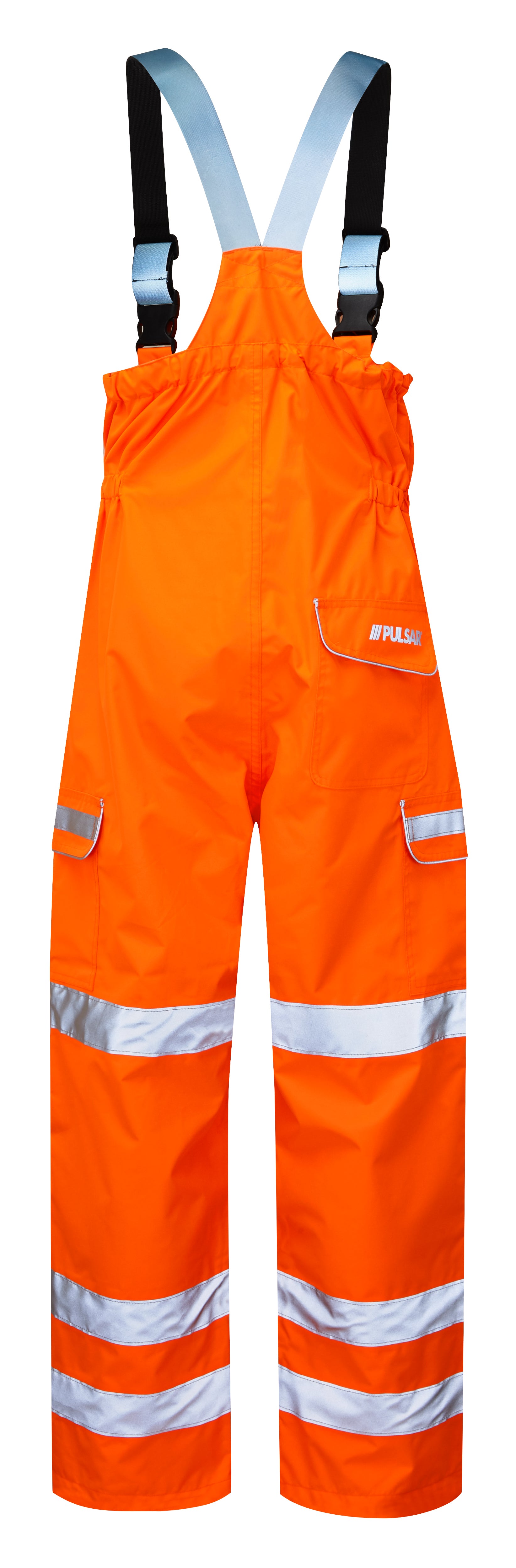 Pulsar Rail Spec Salopette - Hi Vis Bib & Brace - PR504 Orange