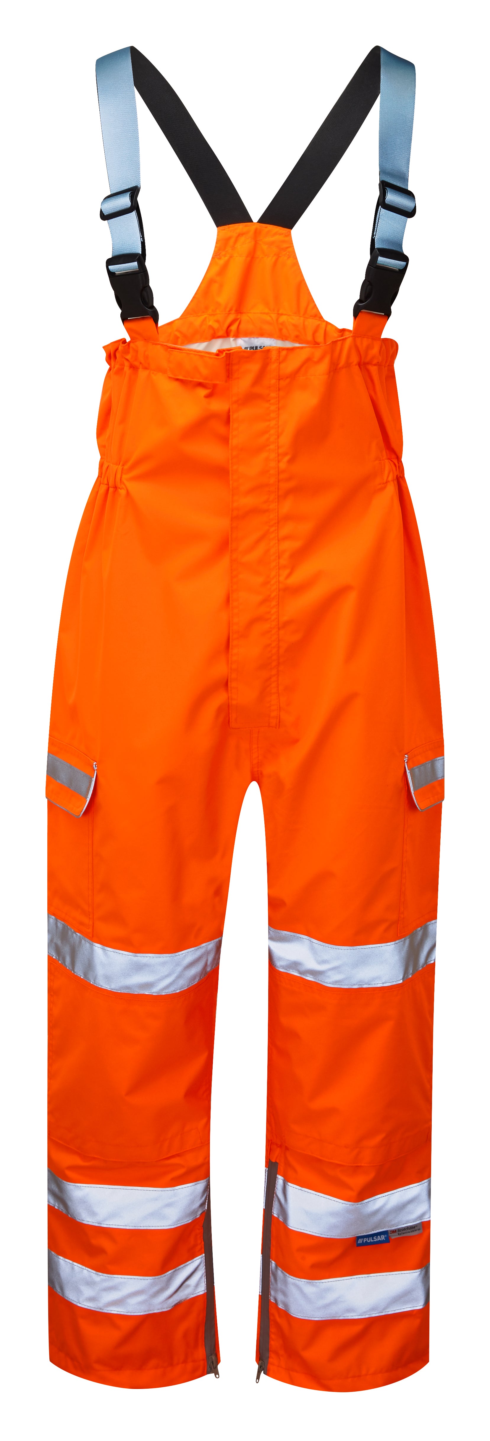 Pulsar Rail Spec Salopette - Hi Vis Bib & Brace - PR504 Orange