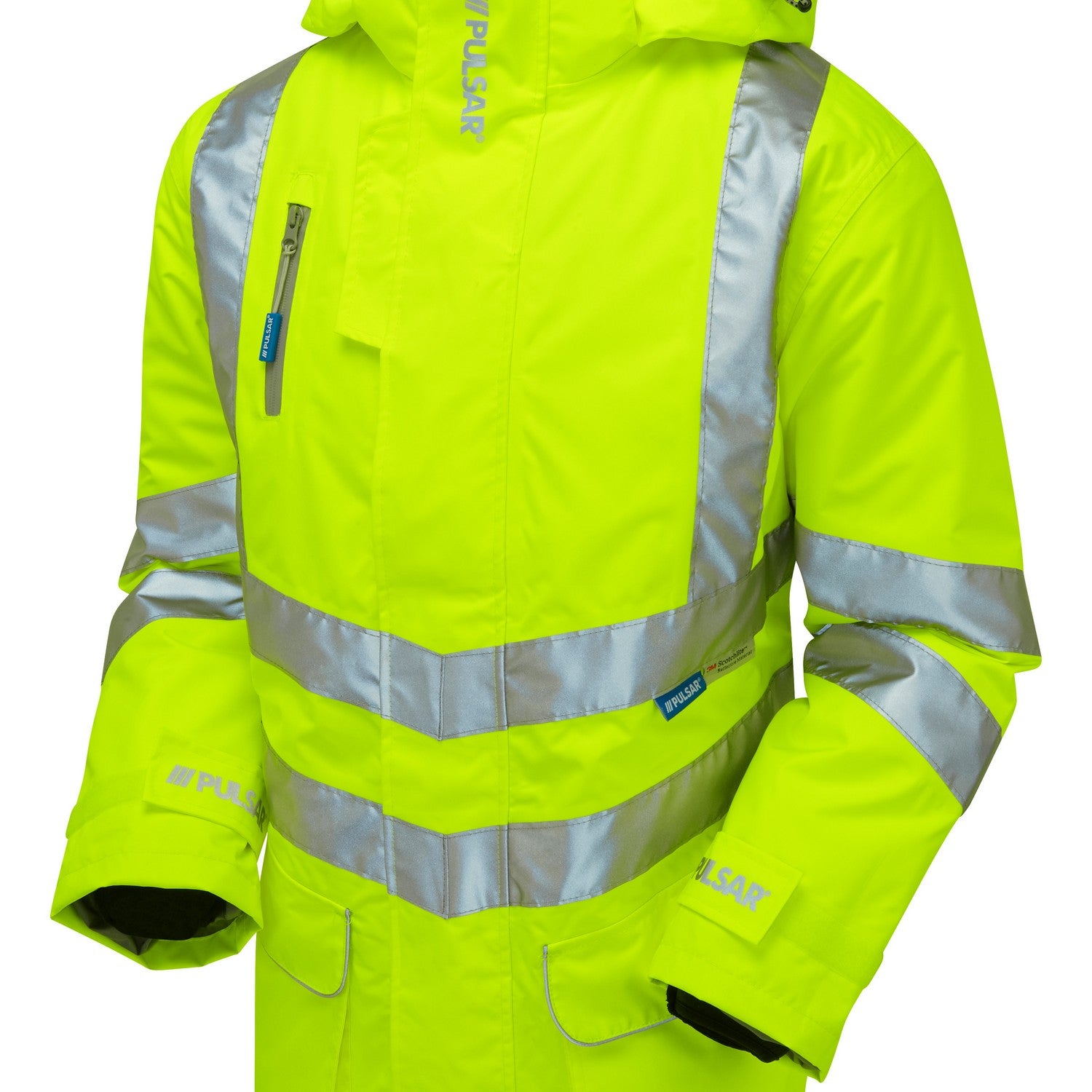 Pulsar Padded Hi-Vis Storm Coat - P187