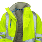 Pulsar Padded Hi-Vis Storm Coat - P187 - thumbnail 4