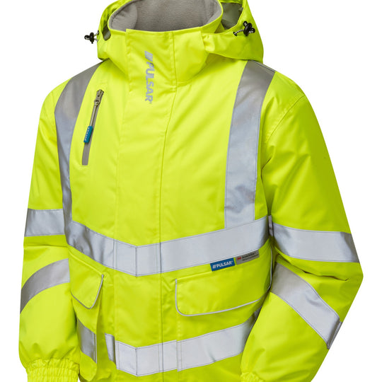 Pulsar Padded Hi-Vis Bomber Jacket - P191